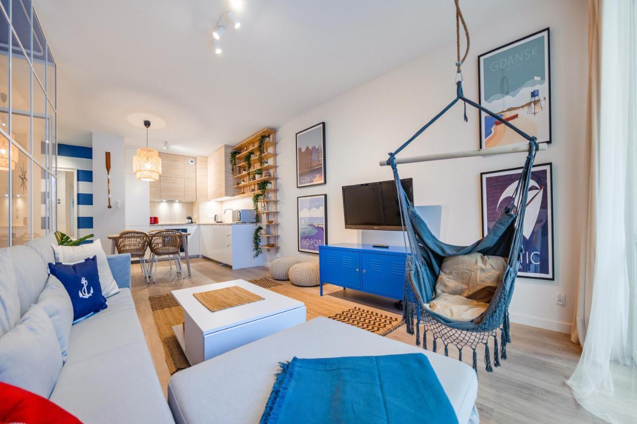 Apartamenty Sun & Snow Riverfront غدانسك المظهر الخارجي الصورة
